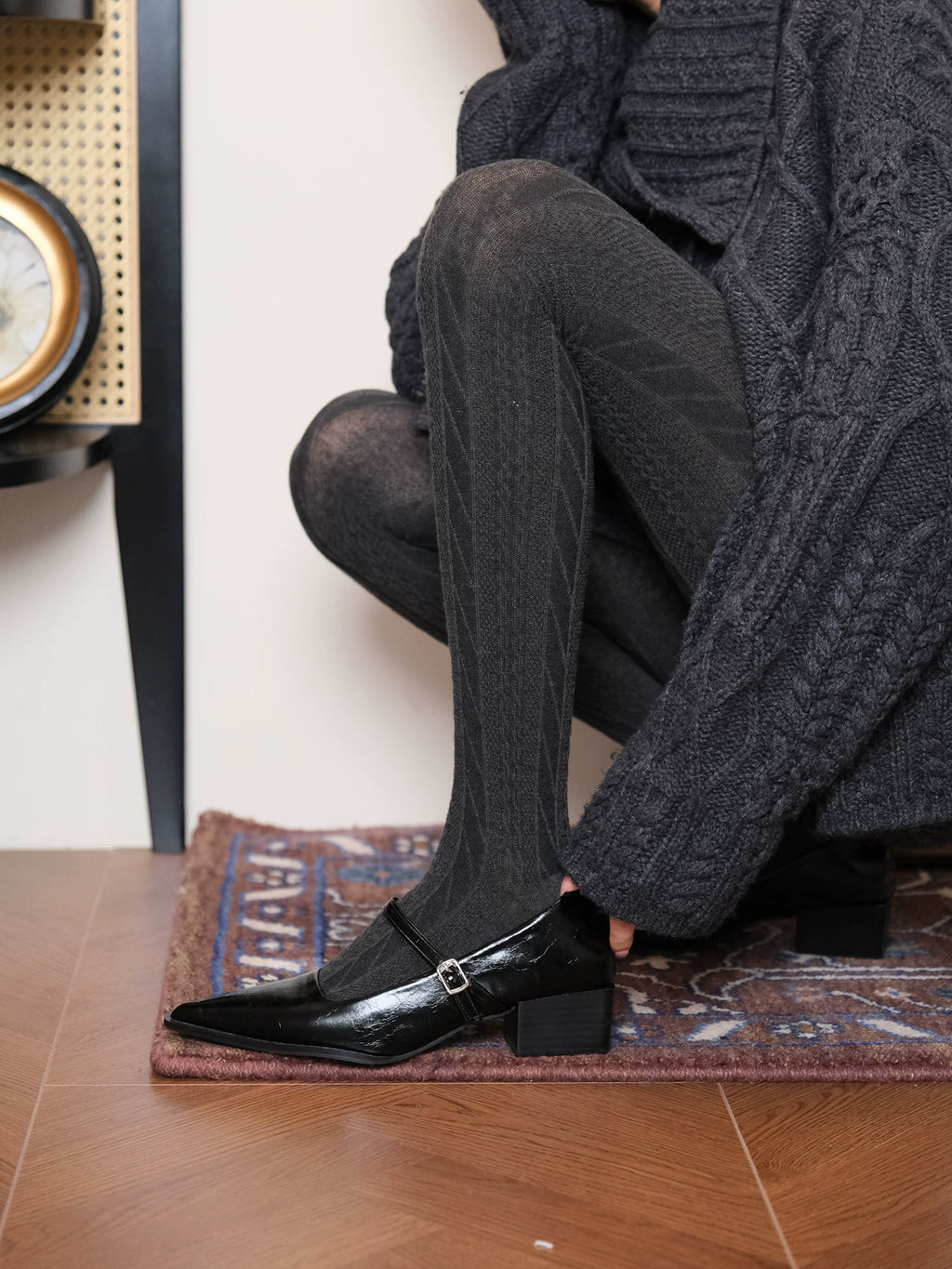 Old Money Style Autumn Winter Tights