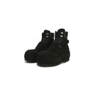BLACK8MOB & FVVO “freeblack1” Cowhide High-Top Snow Boots