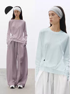 Loose Casual Asymmetrical Ruched T-Shirt
