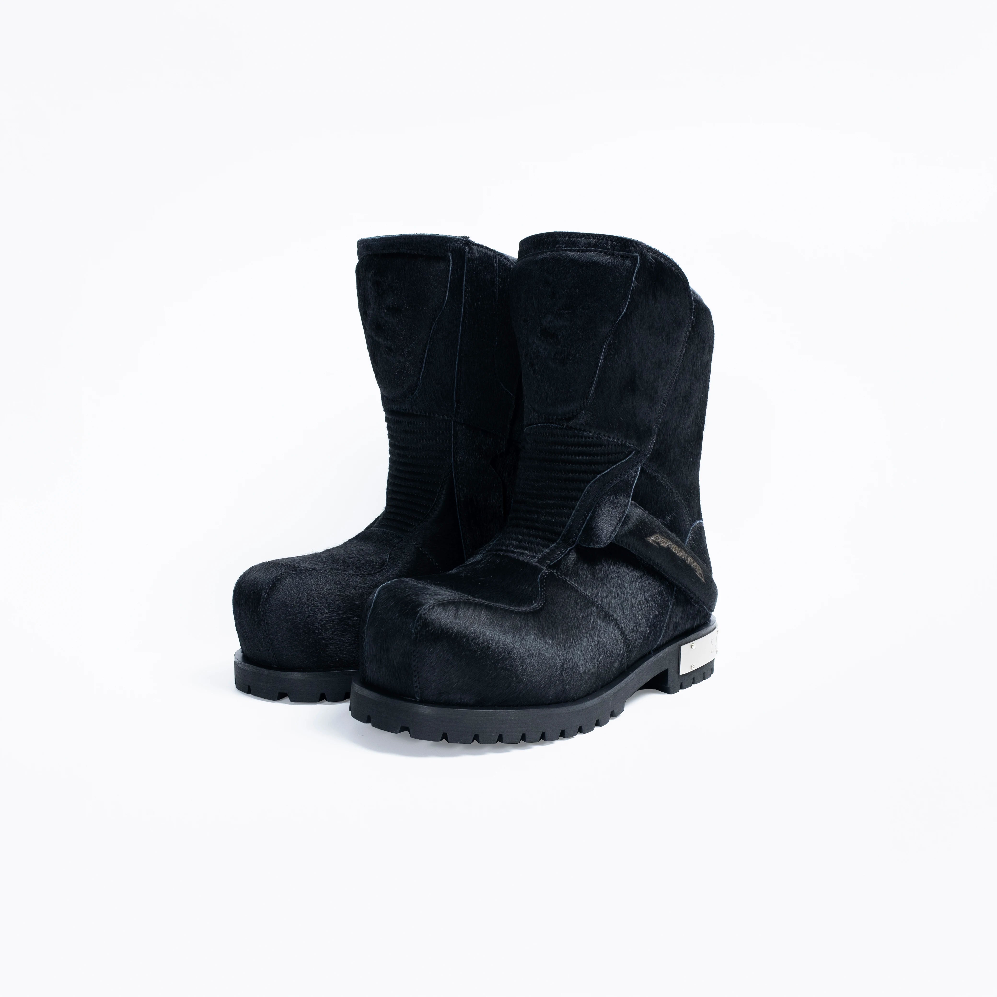 FVVO Armored Pony Hair Mid Boots Main image