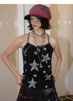 NANA Collaboration Vintage Star Print Camisole Tank Top