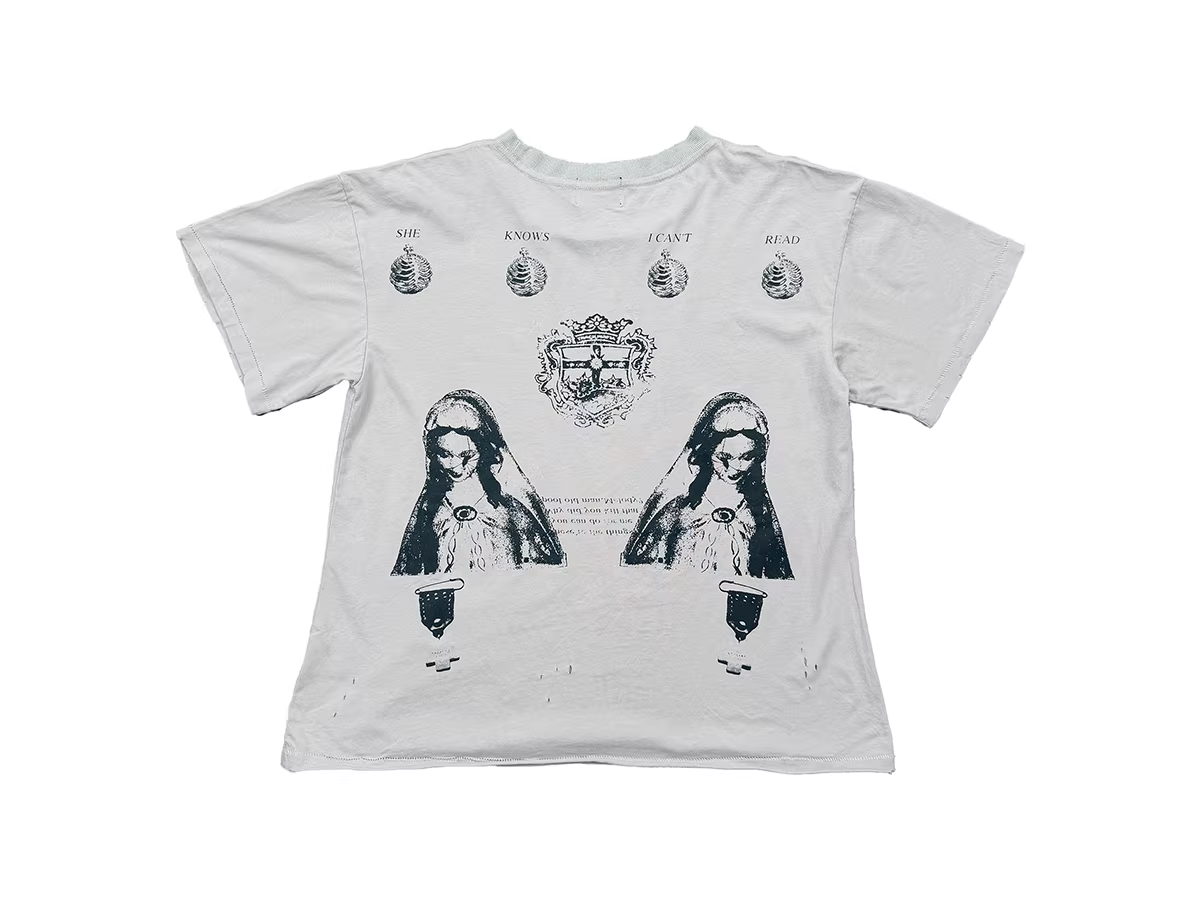Dagger Frame Distressed Tee Secondary image