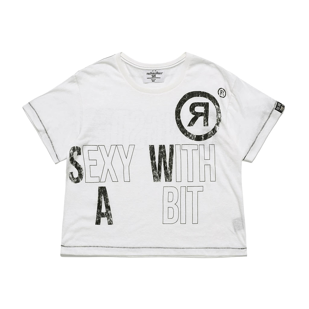 FVVO “SEXY WITH A BIT” DTG Printed T-Shirt Main image