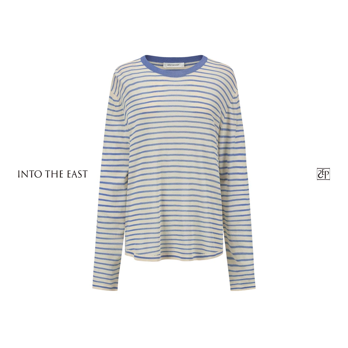 Striped Long Sleeve Knit Top