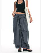 Summer Loose Wide-Leg Balloon Pants