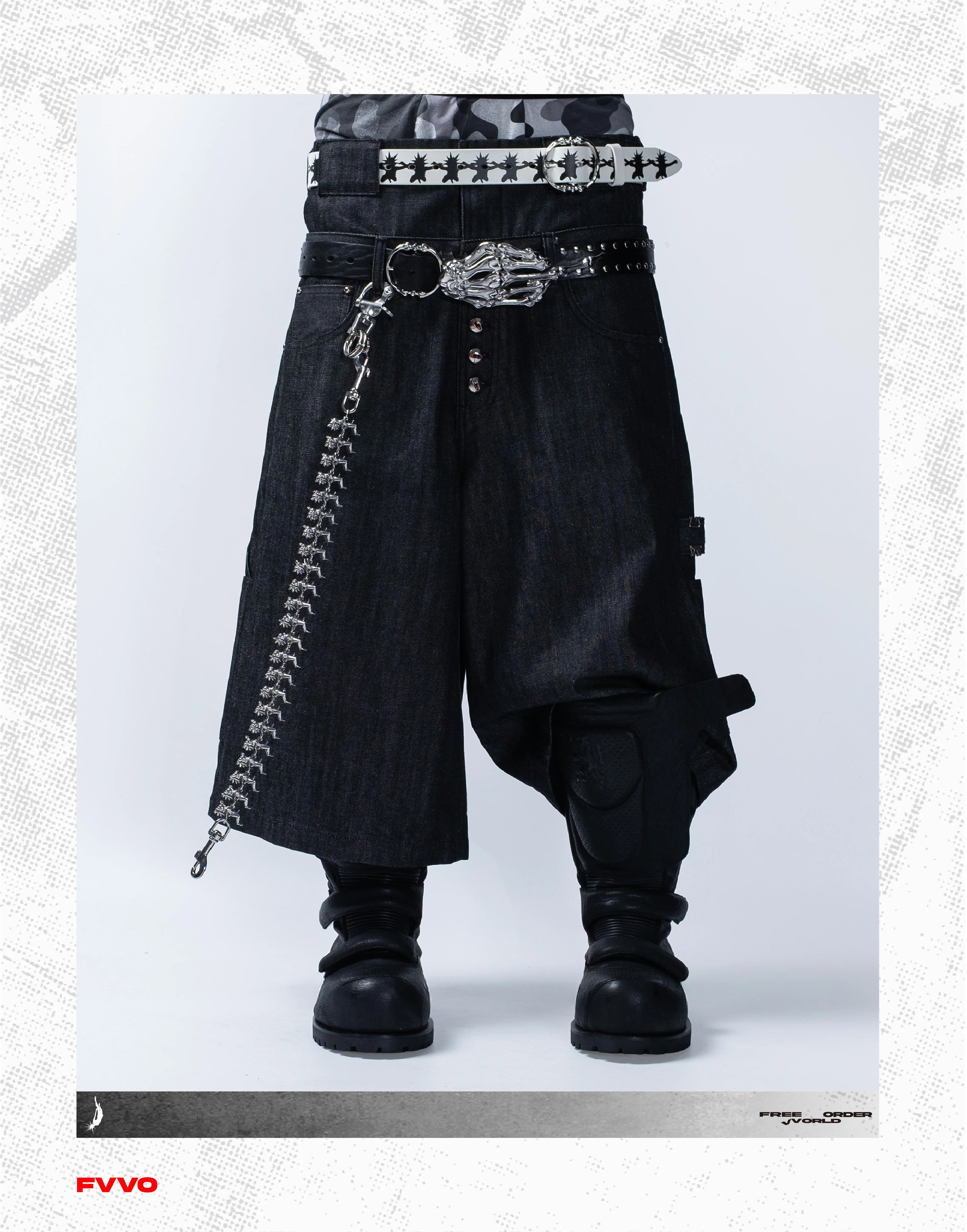 FVVO Armored Leather High Boots