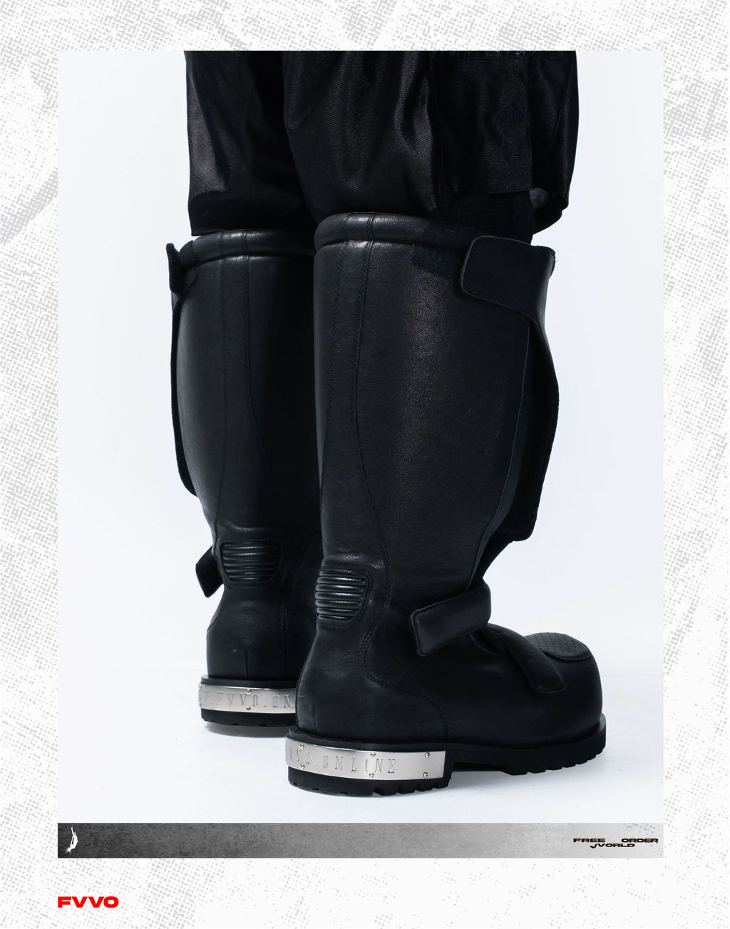 FVVO Armored Leather High Boots