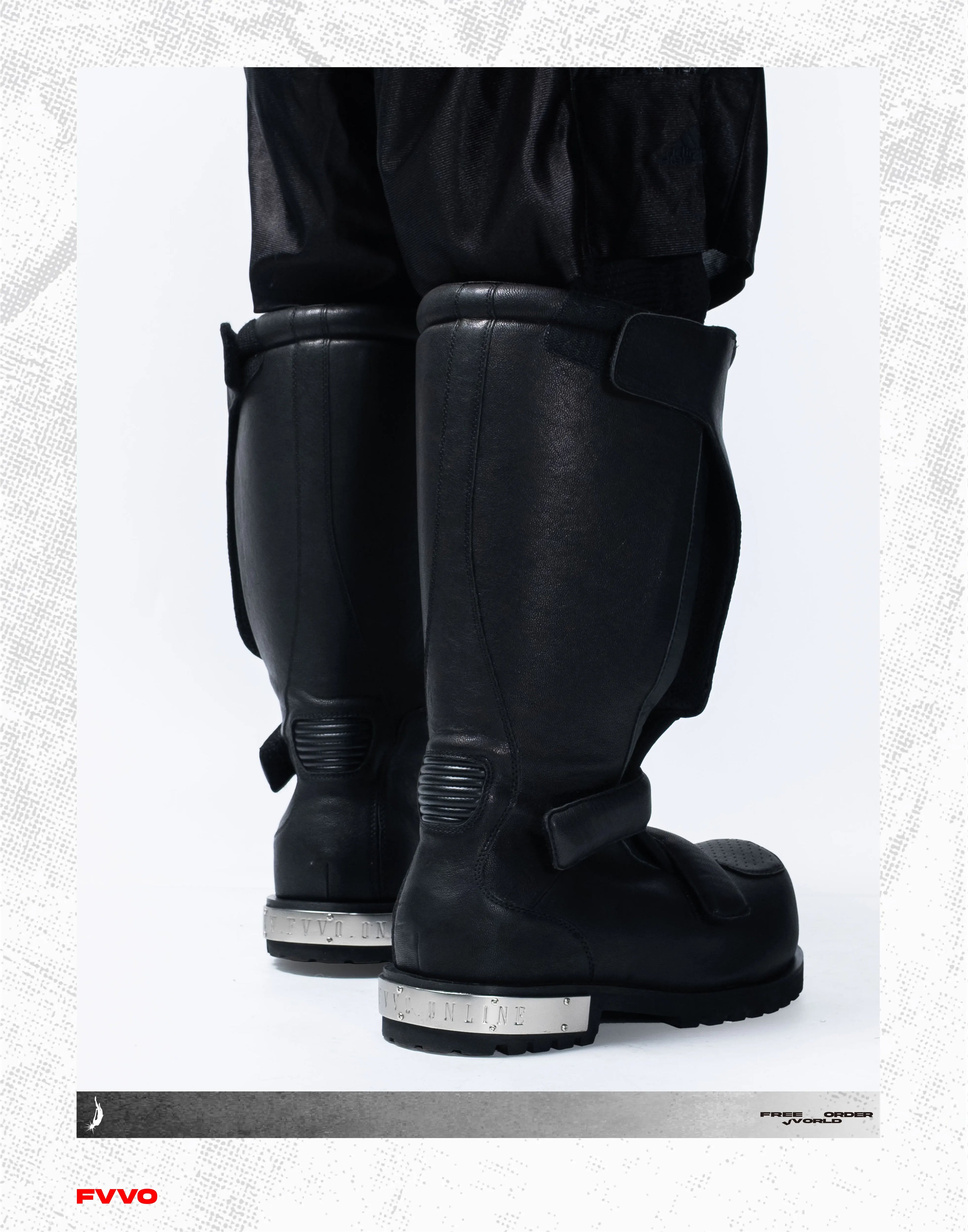 FVVO Armored Leather High Boots