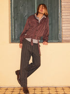 Belted Cupro Jacket