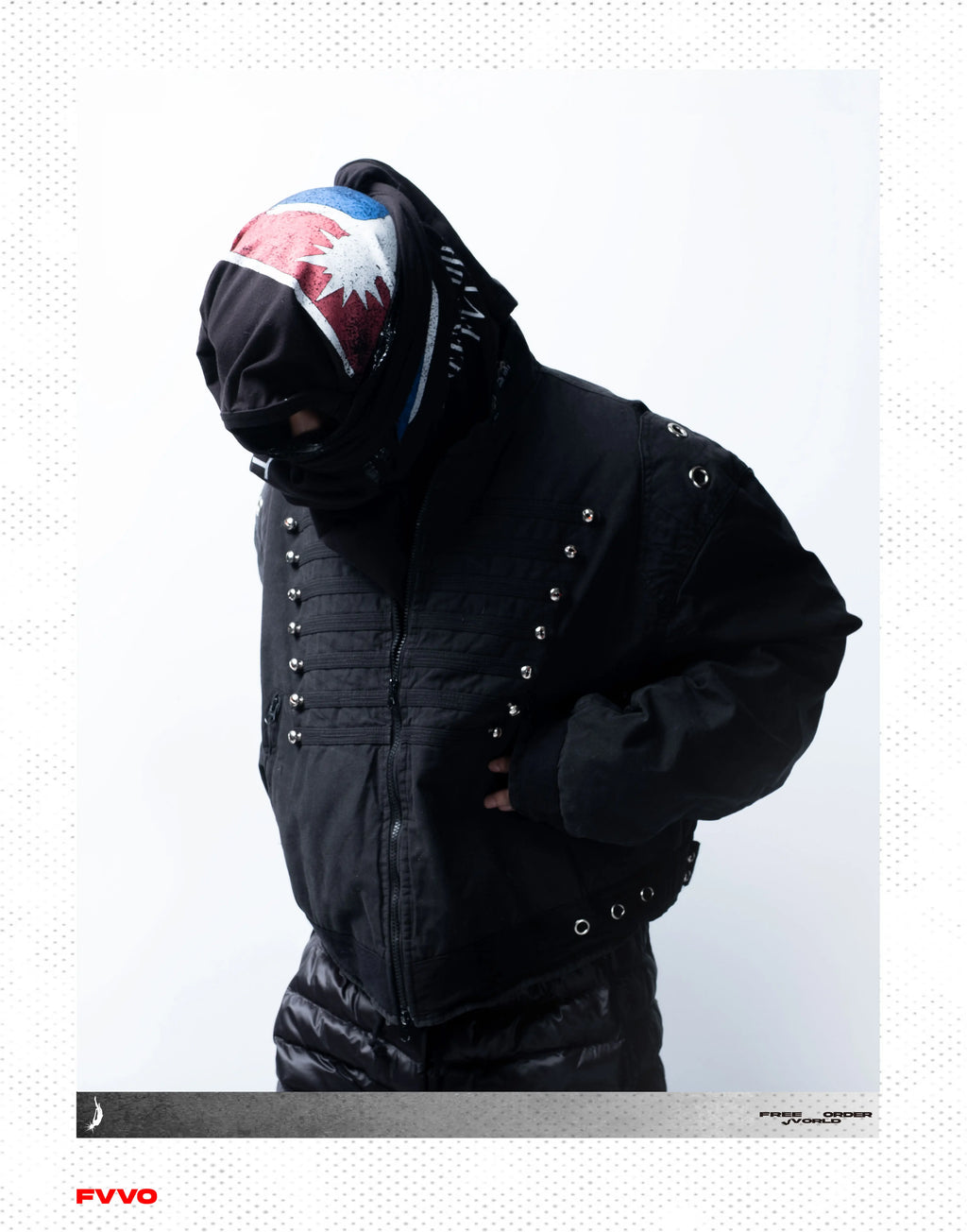 FVVO Quilted Cropped Biker Jacket