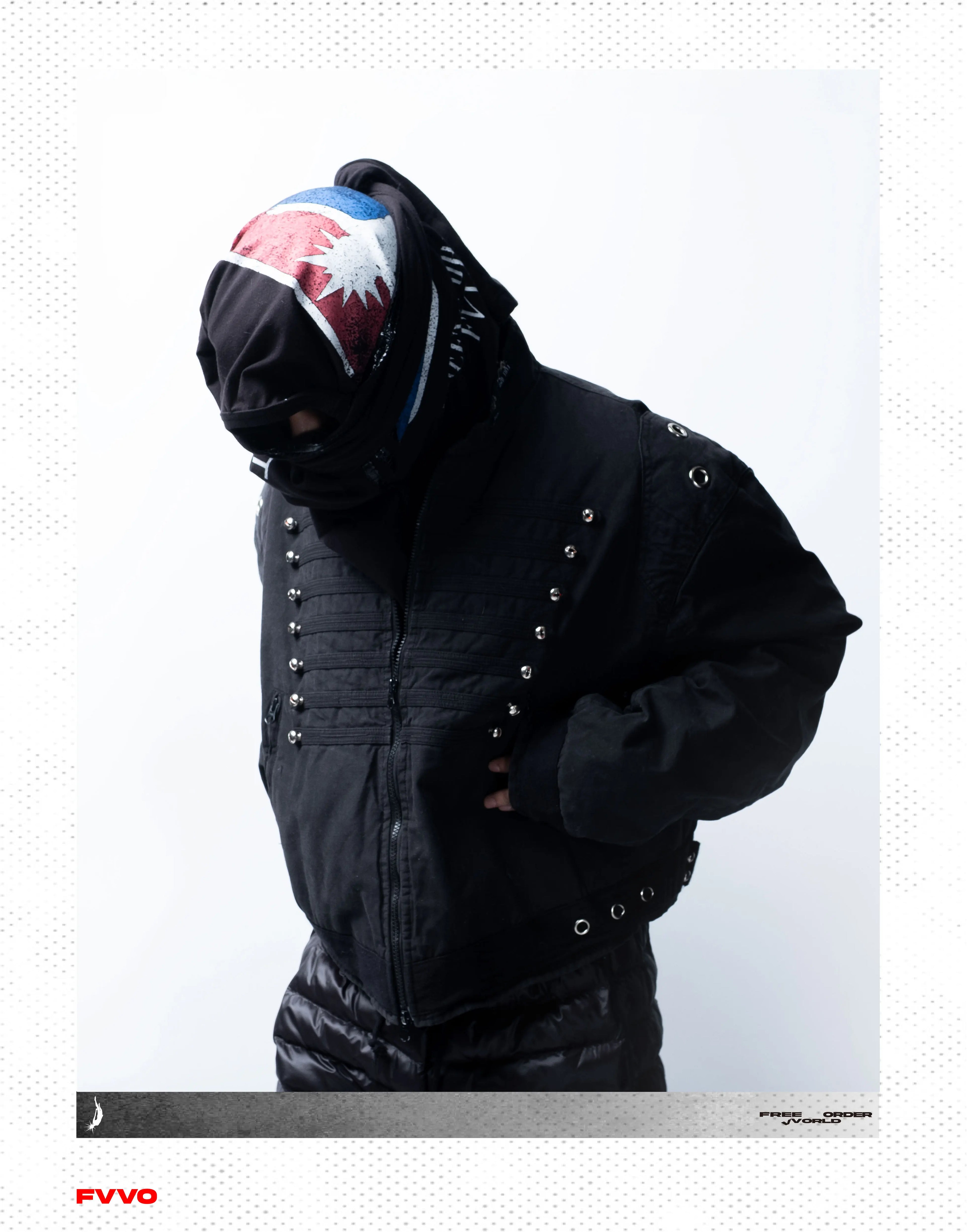 FVVO Quilted Cropped Biker Jacket