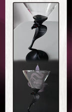 Serpent Martini Glass