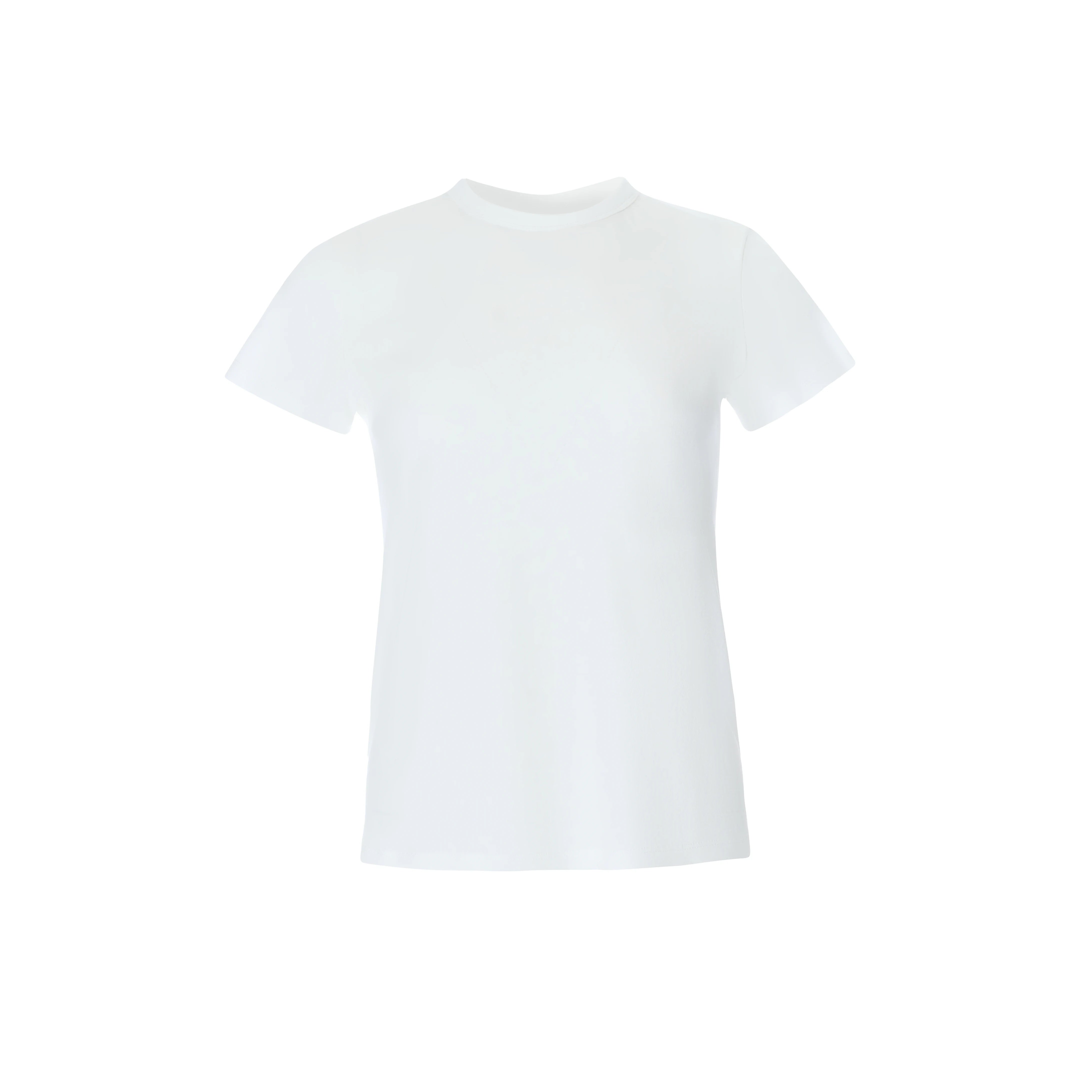 Lightweight Slub Cotton Slim-Fit Casual T-Shirt Main image