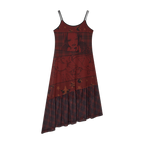 NANA Collaboration Printed Slip Dress