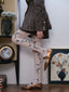 French Art-Inspired Stretch Tights
