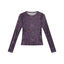 Round Neck Loose Vintage Geometric Print T-Shirt