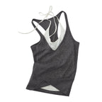 Casual Summer Loose-Fit Contrast Two-Piece Cami Tank Top