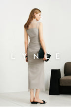 Mesh Tulle Midi Skirt