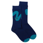 Multi-Color Geometric Animal Socks – Casual, Comfortable & Fun Crew Socks