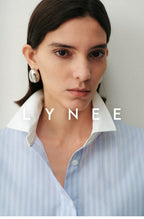 Striped Cotton Blend Shirt