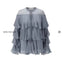 Mulberry Silk Tiered Blouse
