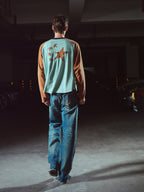 Selveged Distressed Denim