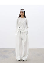 Loose Casual Balloon Pants with 3D Tailoring