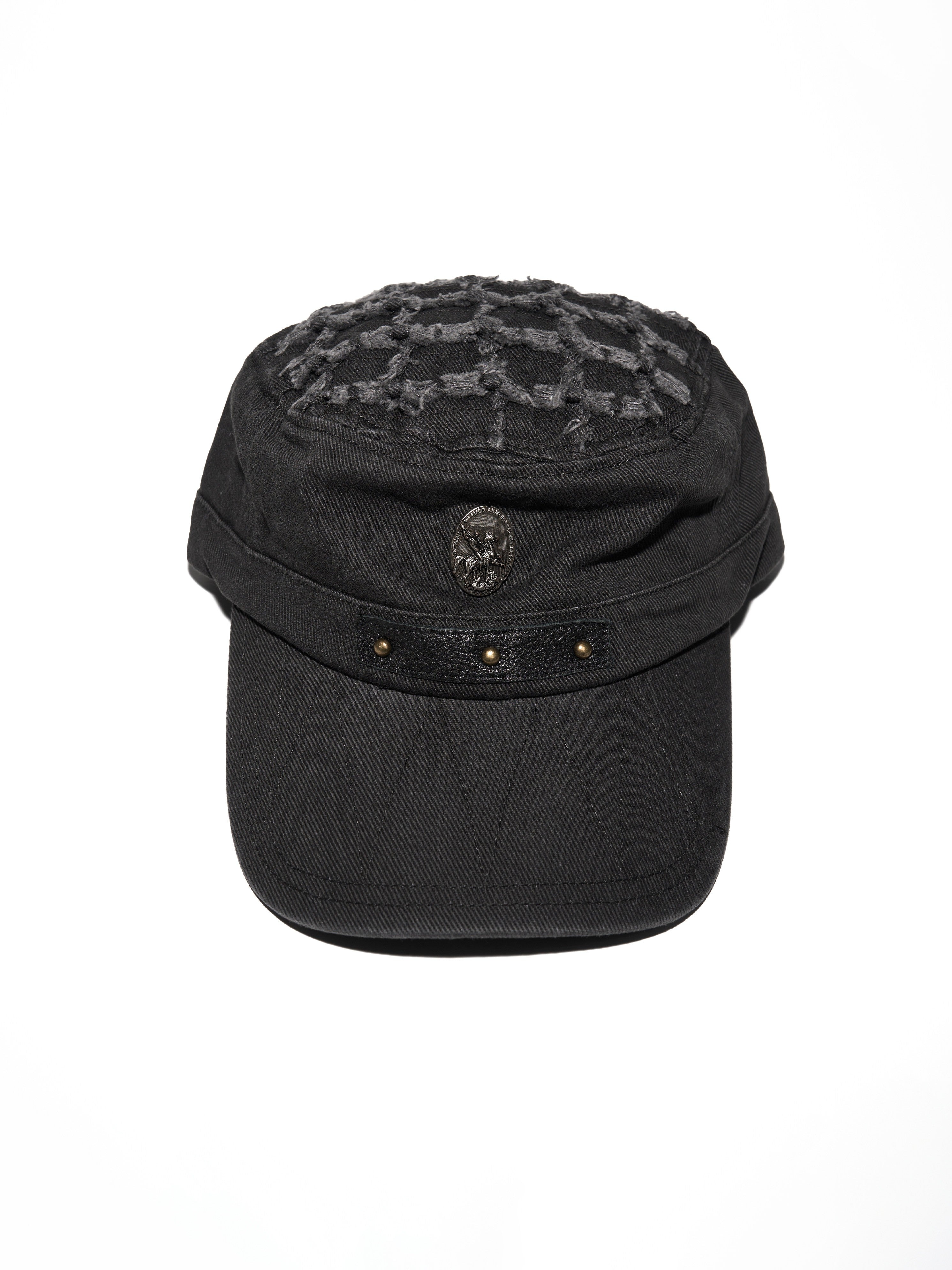 Coin-Emblem Distressed Military Cap Main image