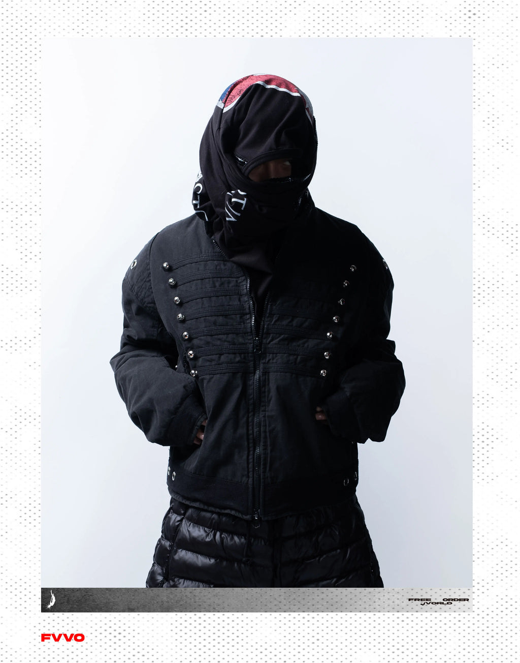 FVVO Quilted Cropped Biker Jacket