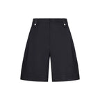 French-Inspired Loose Draped Summer Shorts