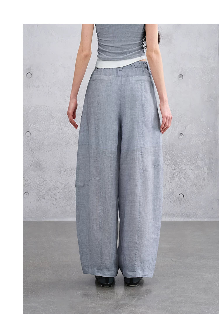Women’s Summer Loose Casual Curved Leg Pants