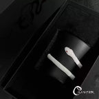 Coiled White Serpent Goblet