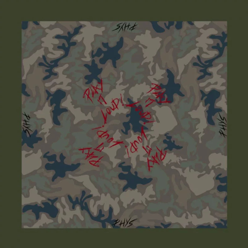 Breathable Bandana Headscarf – Music Band Style Square Head Wrap