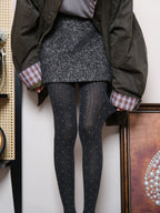 Japanese Floral Polka Dot Tights