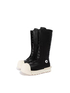 R/F “Ironclad Beetle” PU Leather Boots – Worn by CORTIS