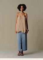 Mulberry Silk Deep V-Neck Camisole Top