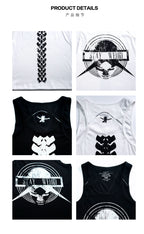 FVVO Weird Bone Frame Graphic Vest