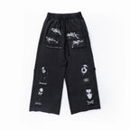 FVVO “whoop” Appliqué Washed Sweatpants