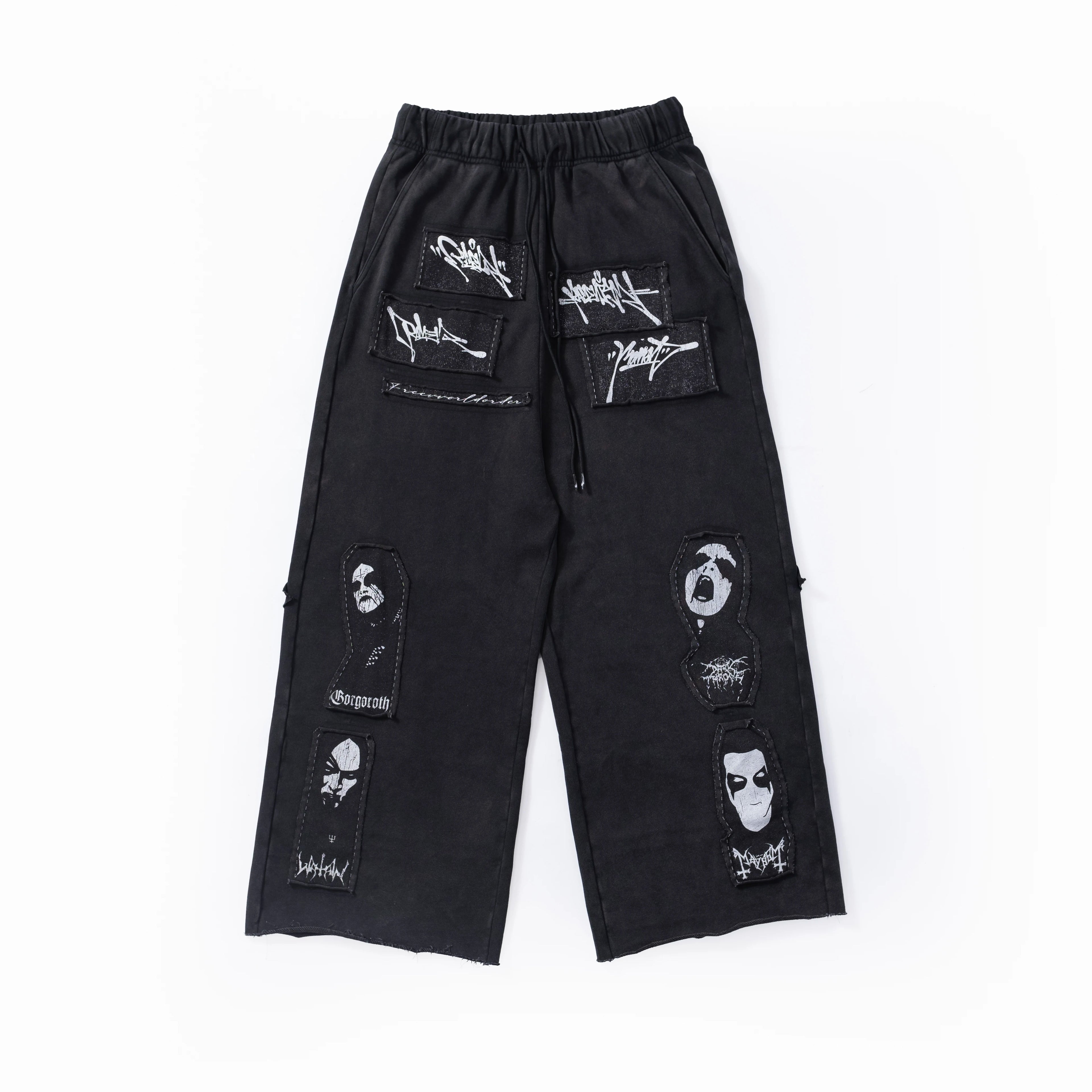 FVVO “whoop” Appliqué Washed Sweatpants