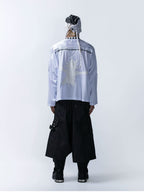 FVVO PunkFreeGuys Patch & Stud Cropped Pants