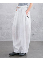 Women’s Summer Loose Casual Curved Leg Pants