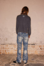 Studded Graphic L-S Tee