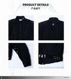 FVVO Quilted Cropped Biker Jacket