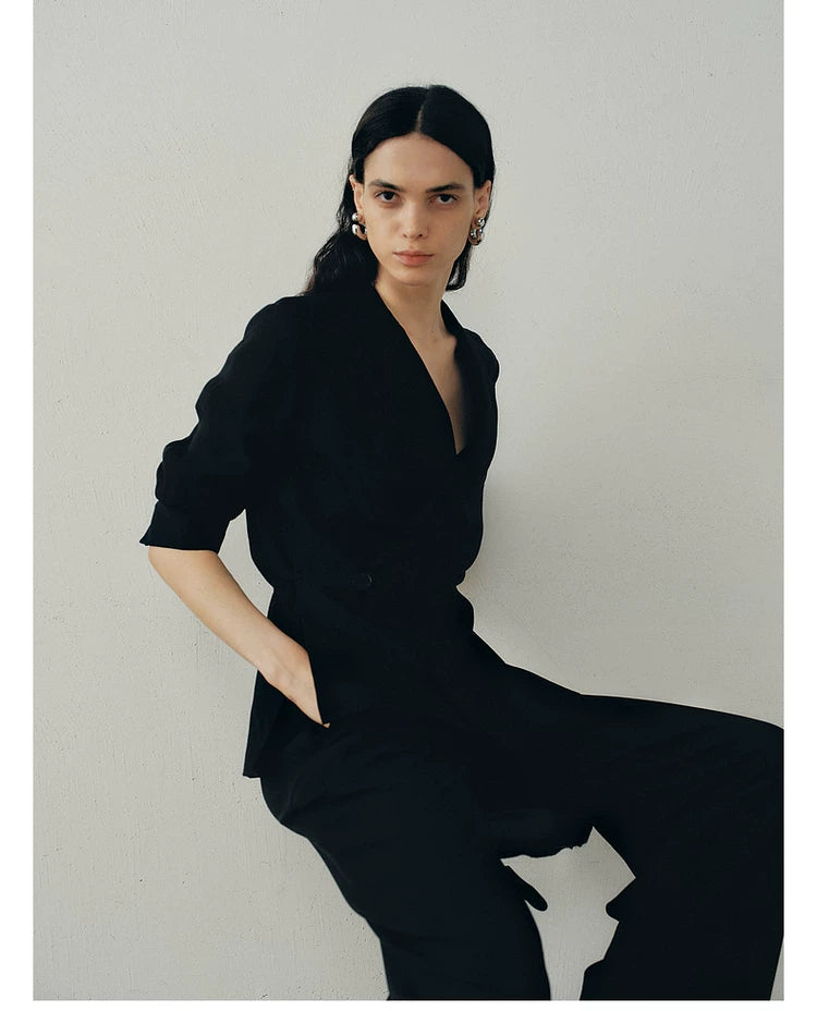 Summer 3/4 Sleeve Blazer