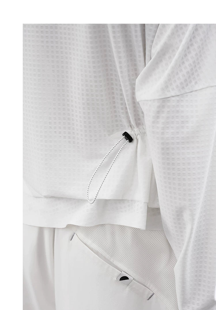 Loose Casual Asymmetrical Ruched T-Shirt