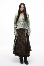 Sad Bunny Graphic Ribbed Long Sleeve T-Shirt – Dreamcore Style
