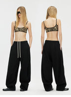 Contrast Trim Padded Bikini Bralette