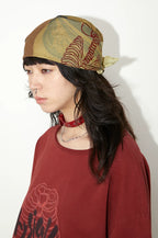 Breathable Bandana Headscarf – Music Band Style Square Head Wrap