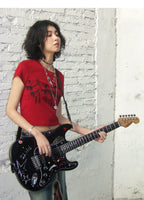 NANA Collaboration Vintage Graphic Fitted T-Shirt