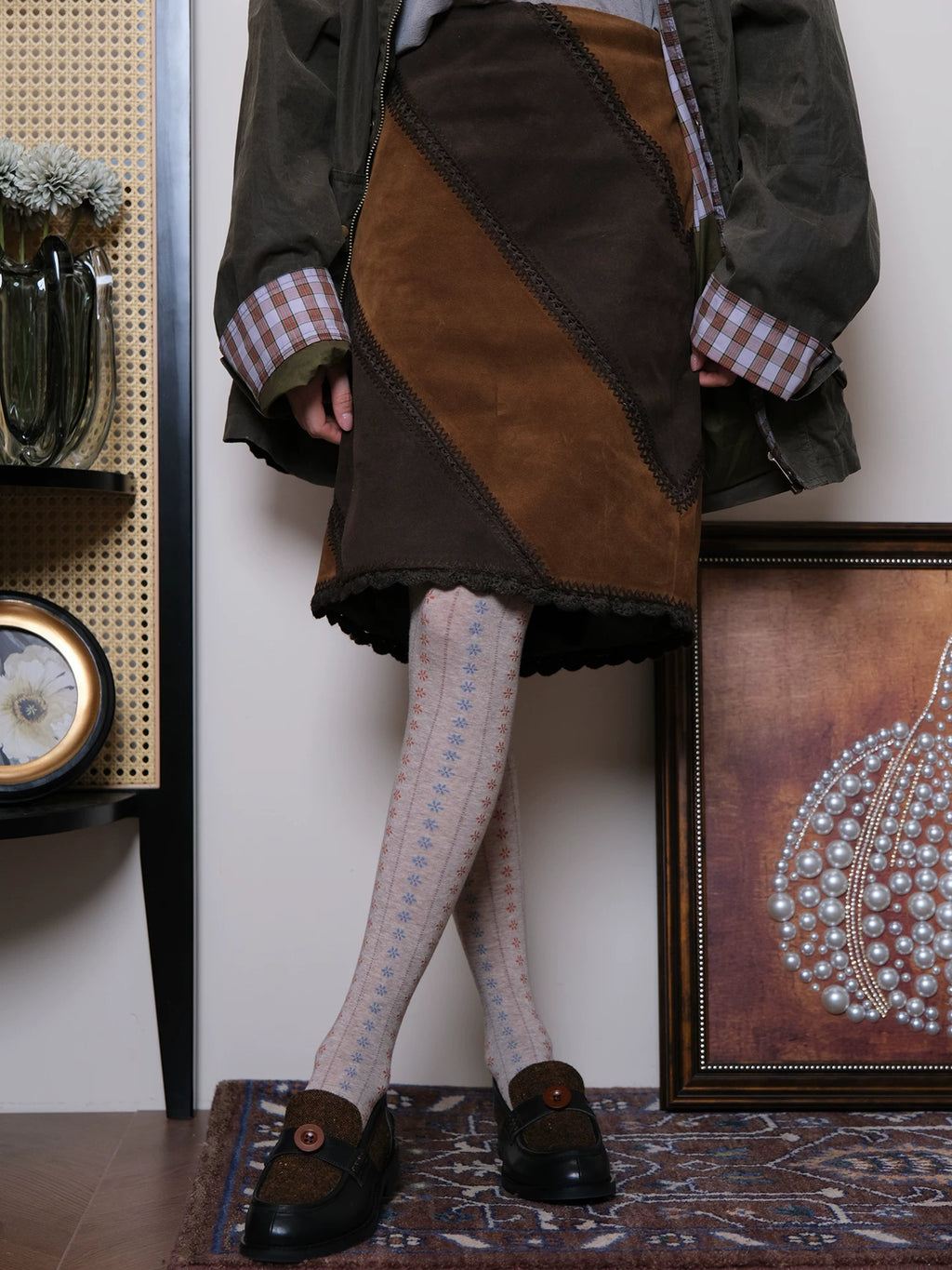 Vintage Winter Thermal Tights